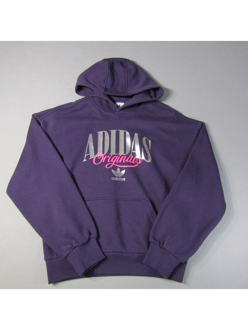 NWT Adidas Originals Graphic Hoodie Youth's L Purple